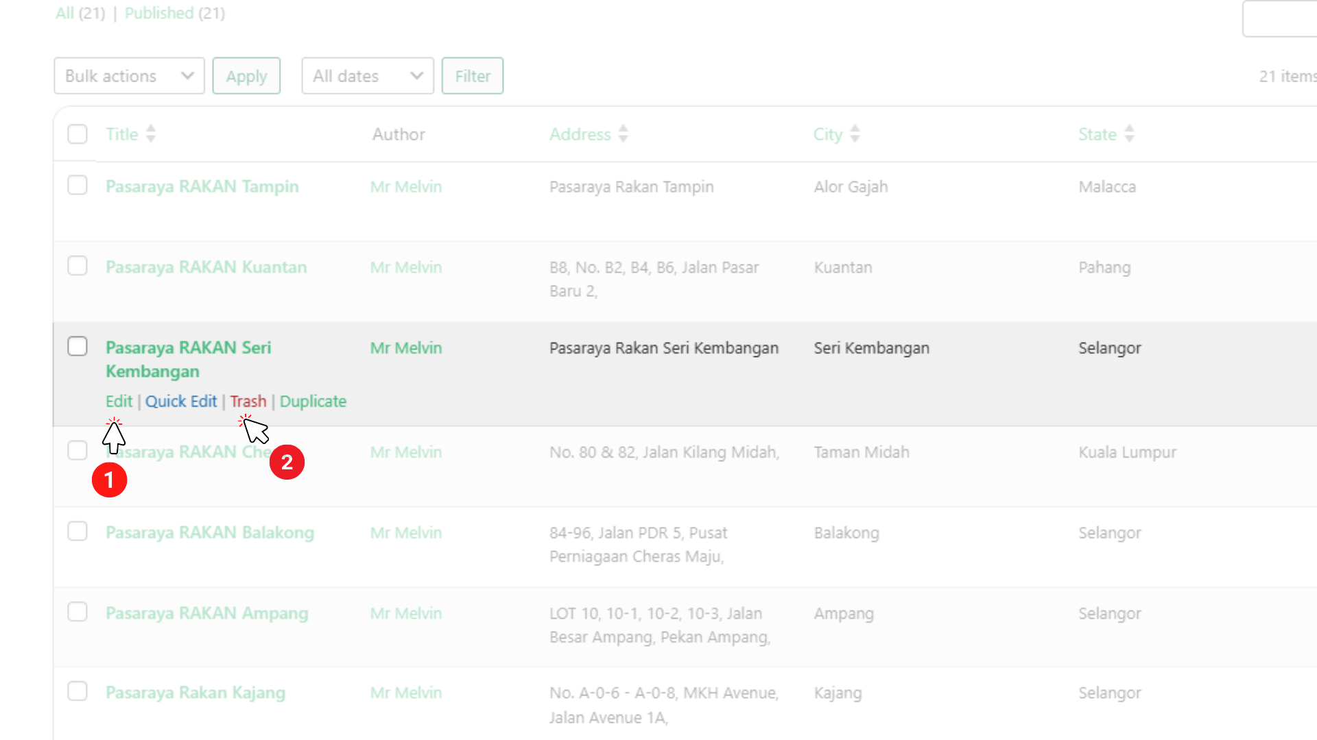 How to Add a New outlets